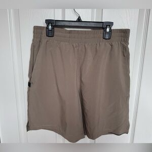 TITIN Men’s Training Shorts | Size Small | Lightweight Workout Shorts | Taupe